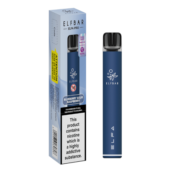 Elf Bar Elfa Pro Pod kit (Blueberry Sour Raspberry)
