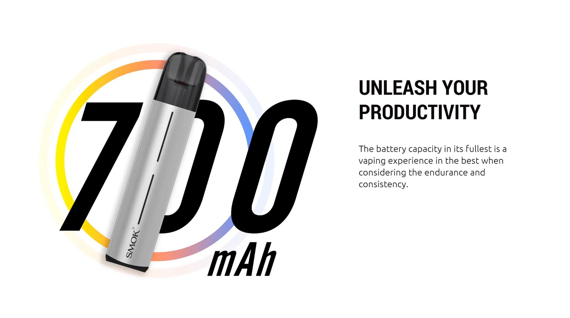 SMOK Solus 2 Vape Pod Kit (Mocha Gold) - Image 6