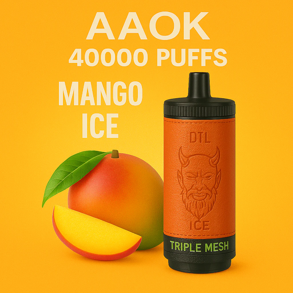 AAOK 40,000 Puffs Mango Ice