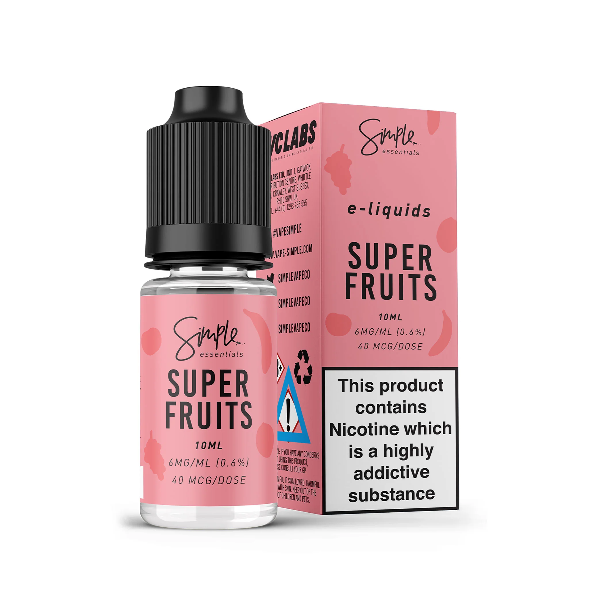 Simple Superfruit E-Liquid 10ml