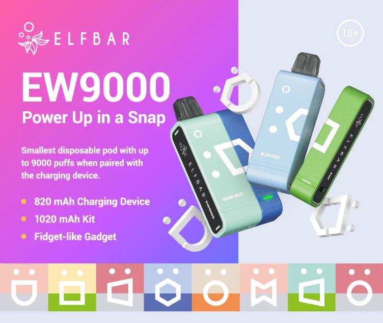 Elf Bar EW9000 Review: Is This 9000-Puff Detachable Vape Worth It in Nigeria?